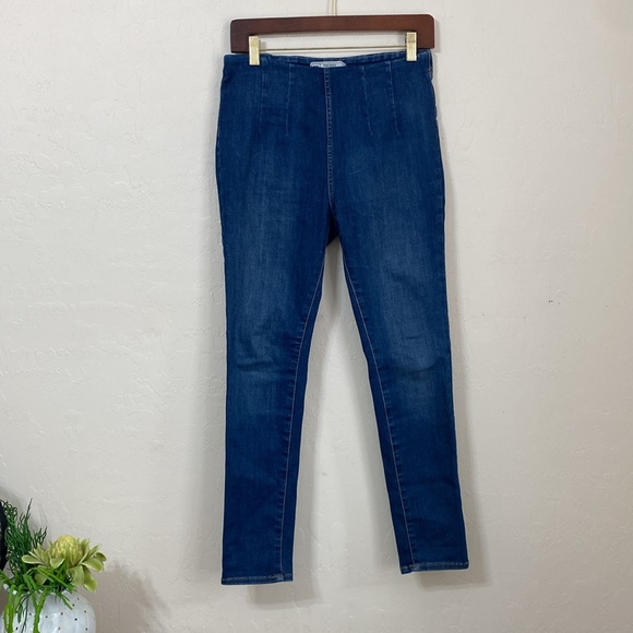 Free People Ultra High Pull On Skinny jeans size 28 - Picture 2 of 13